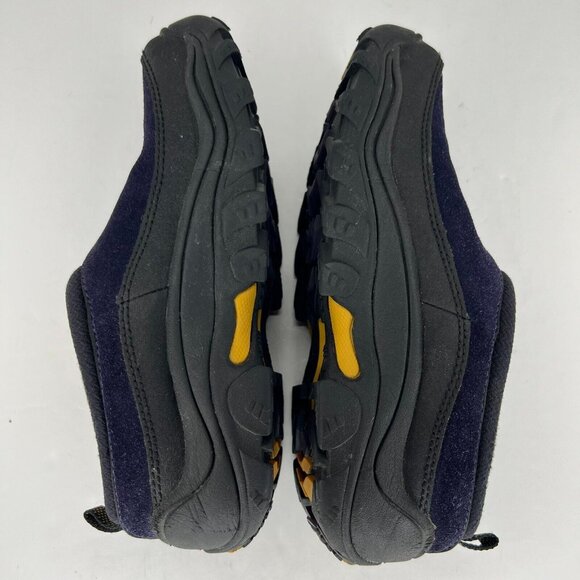 Columbia Womens BL 3200-476 Navy Blue Black Suede Slip On Size 6.5 Clog Shoes - Picture 6 of 10